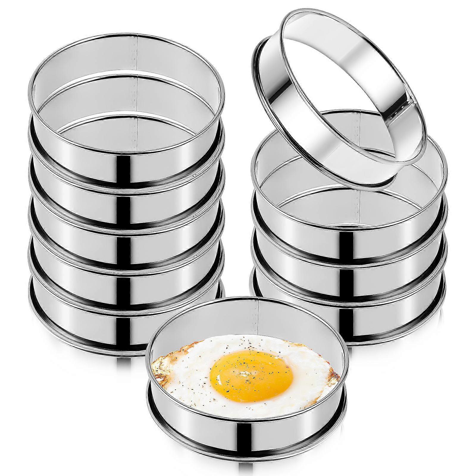 Muffin Mold Rings, Universal Round Shape for Versatile