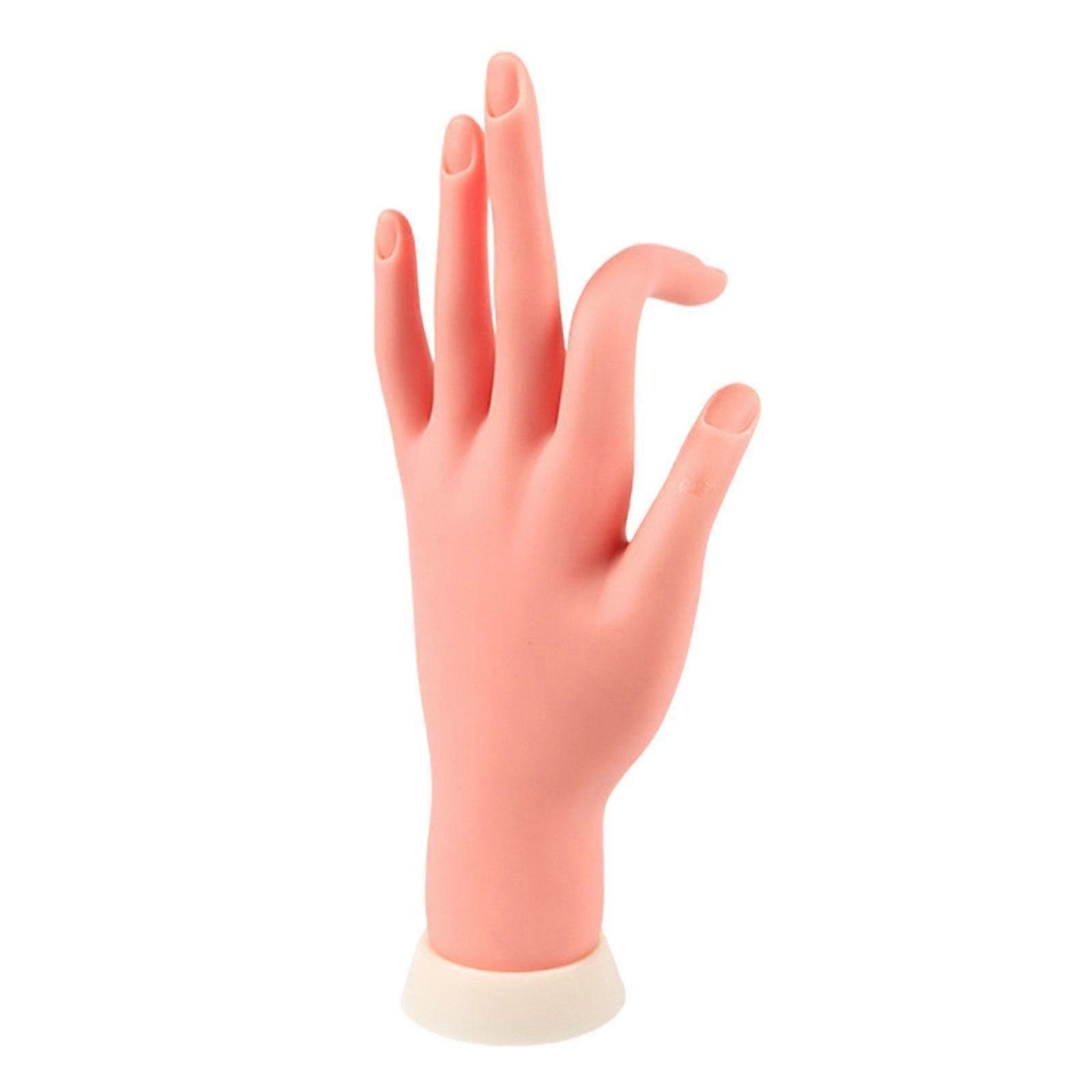 2025 Nail Training Hand, Manicure Practice Nails Training Model for Beginner