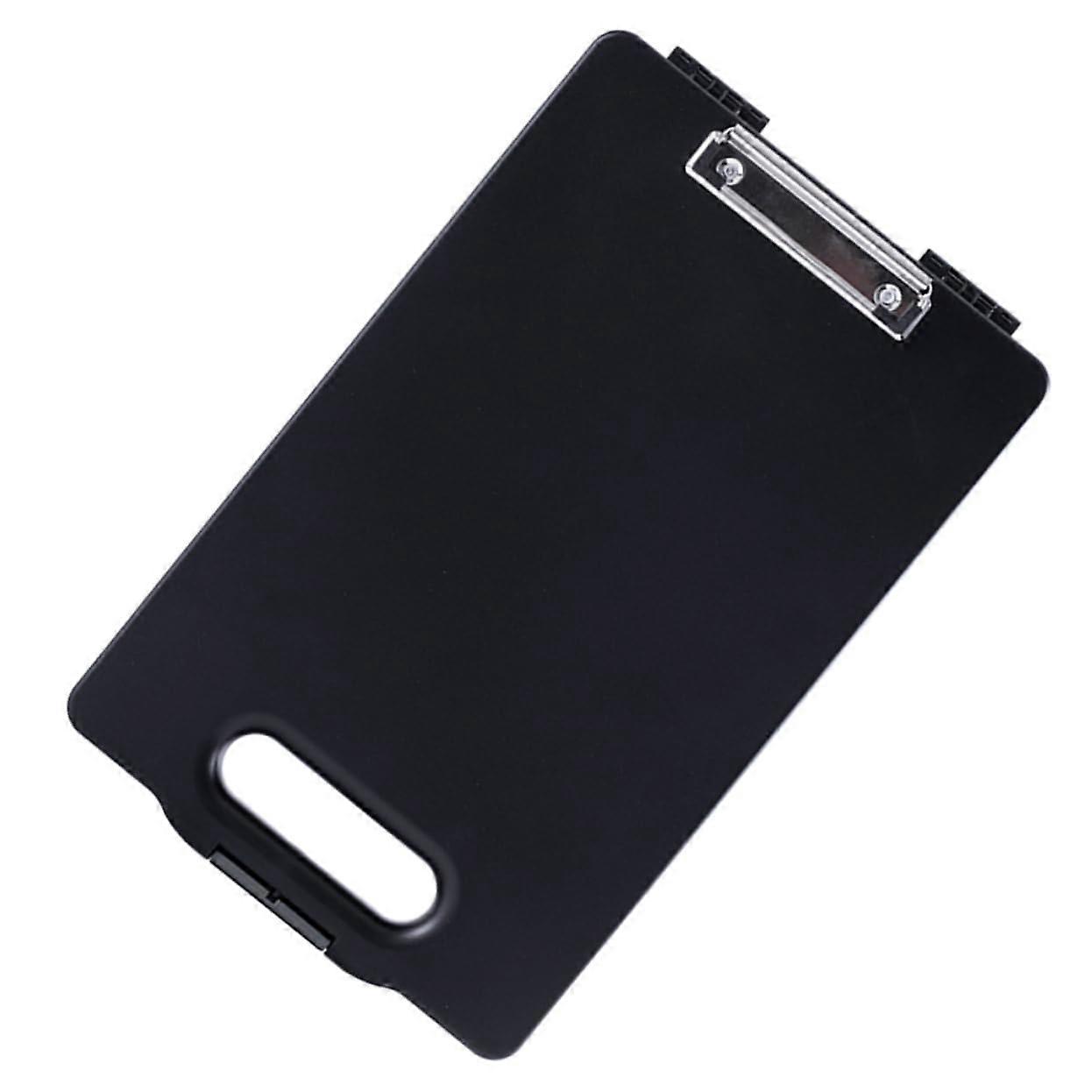 Writing Pad Clipboard Storage Box Heavy Duty Openable Paper Organizer for Office and Medical Students, Durable Design