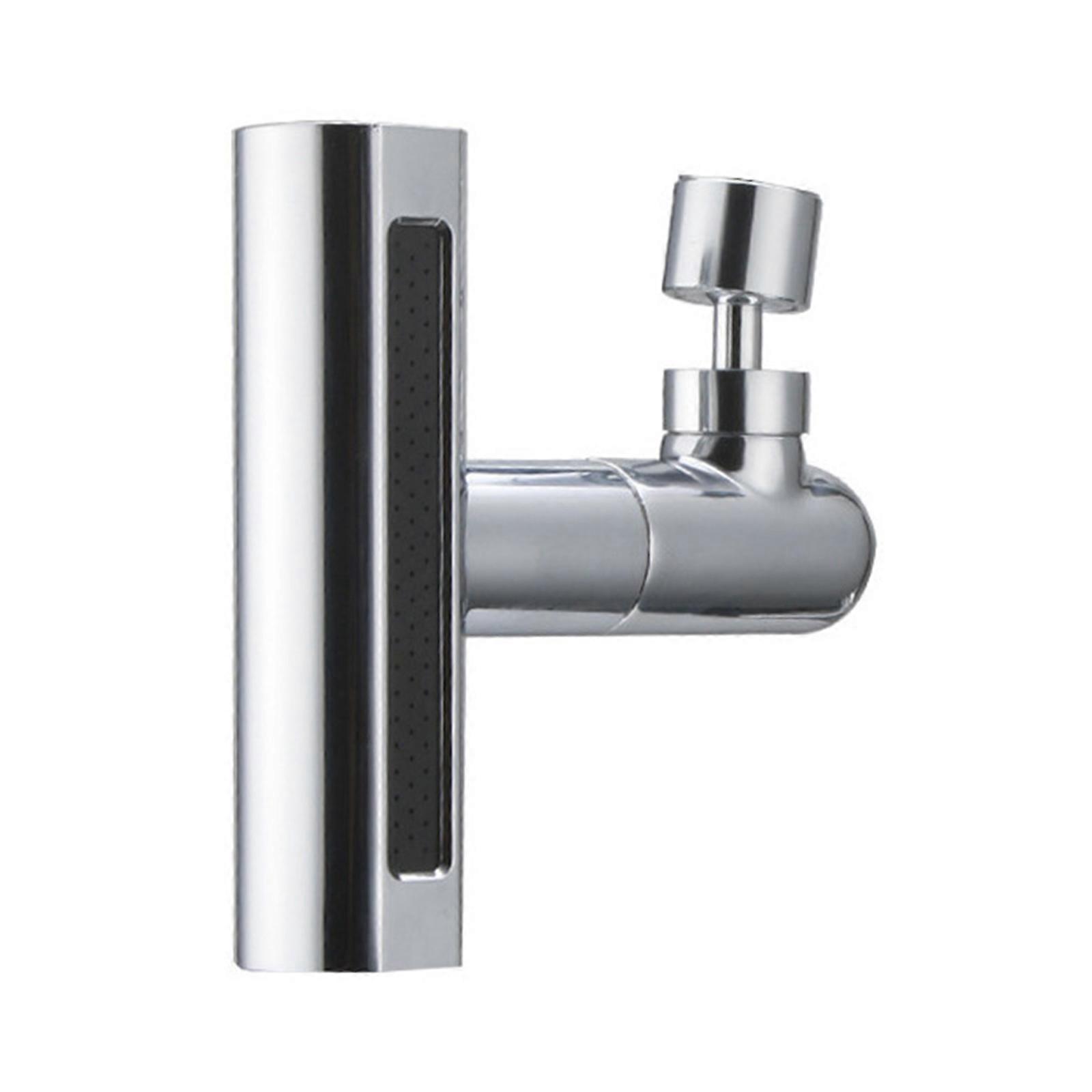 360 Degree Rotation Faucet Extension Waterfalls Sprays Head Against Splashes Kitchen Sink Adapters Simple Installs for Kitchen
