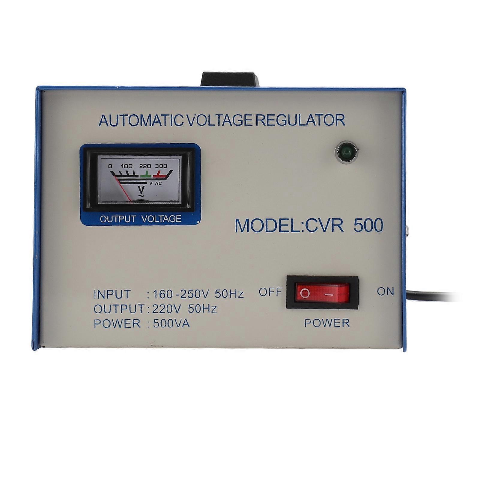 AC Voltage Stabilisator 1 Inngangsutgang Enfaset Automatisk Voltage Regulator For Husholdningsapparater