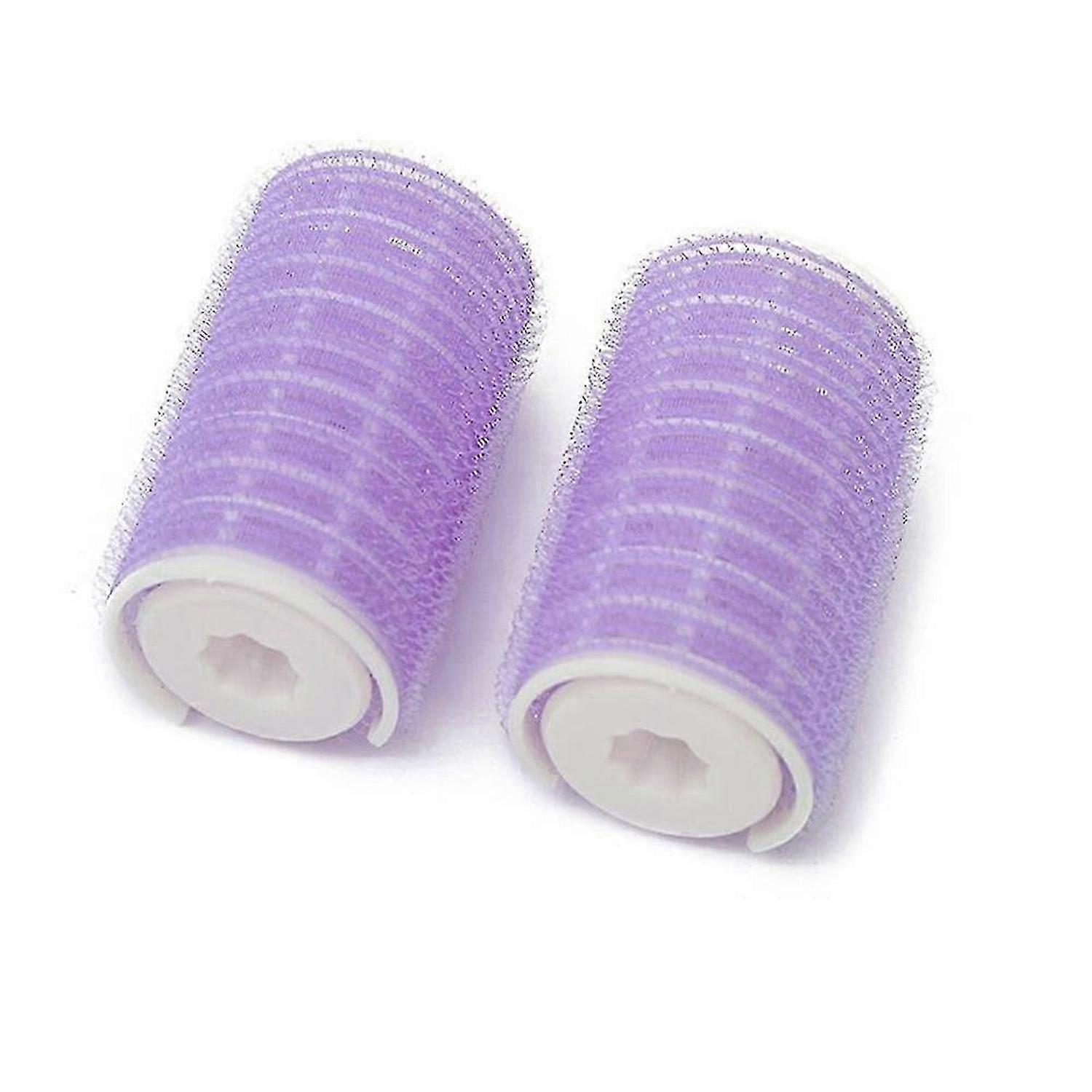 2pcs διπλό στρώμα κτυπά τα εργαλεία styling τρίχας κυλίνδρων κυλίνδρων