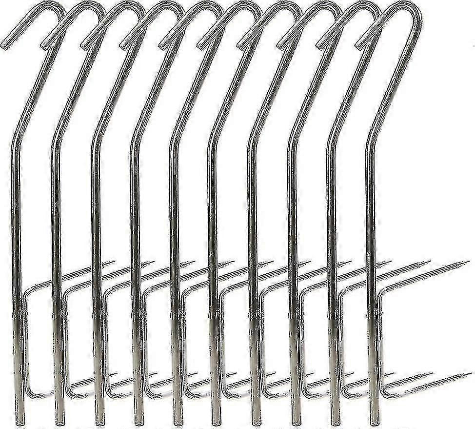 10 Pcs Incense Hookssmoking Fish Hooks For Bbq Smokers-hy