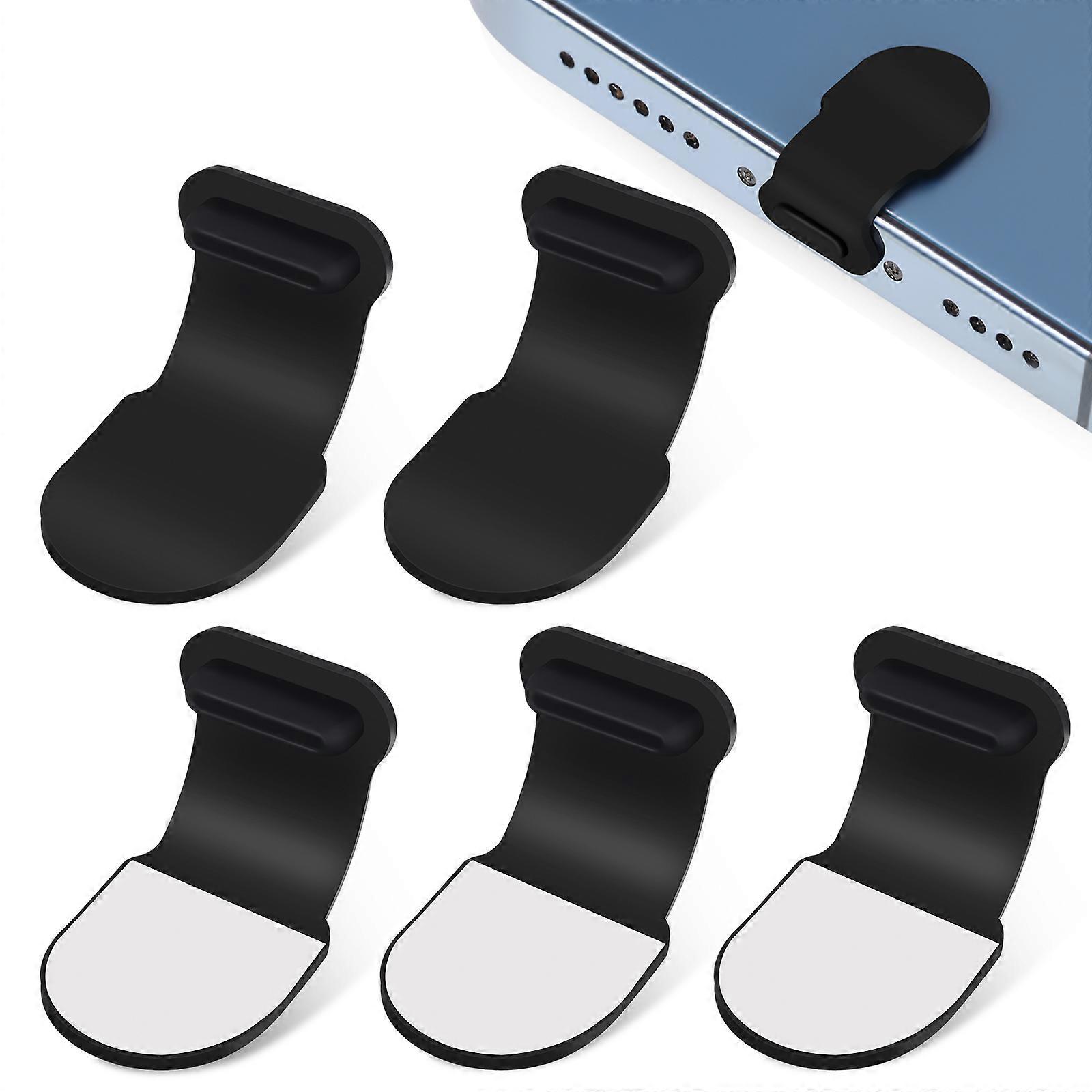 Charging Port Plugs Dustproof Adhesive Protective For Devices 8Pcs