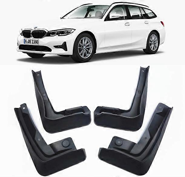Applies to  Full Set Splash Guards Mud Flaps FOR 2019-2024 BMW 3 Series G21 Touring