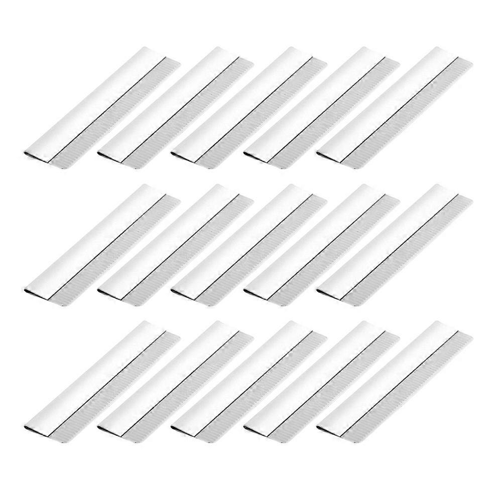 Eyebrow Remover Eyebrow Trimming Facial Hair Removal Everyday Use Silver 7X1.5X0.3CM 100Pcs