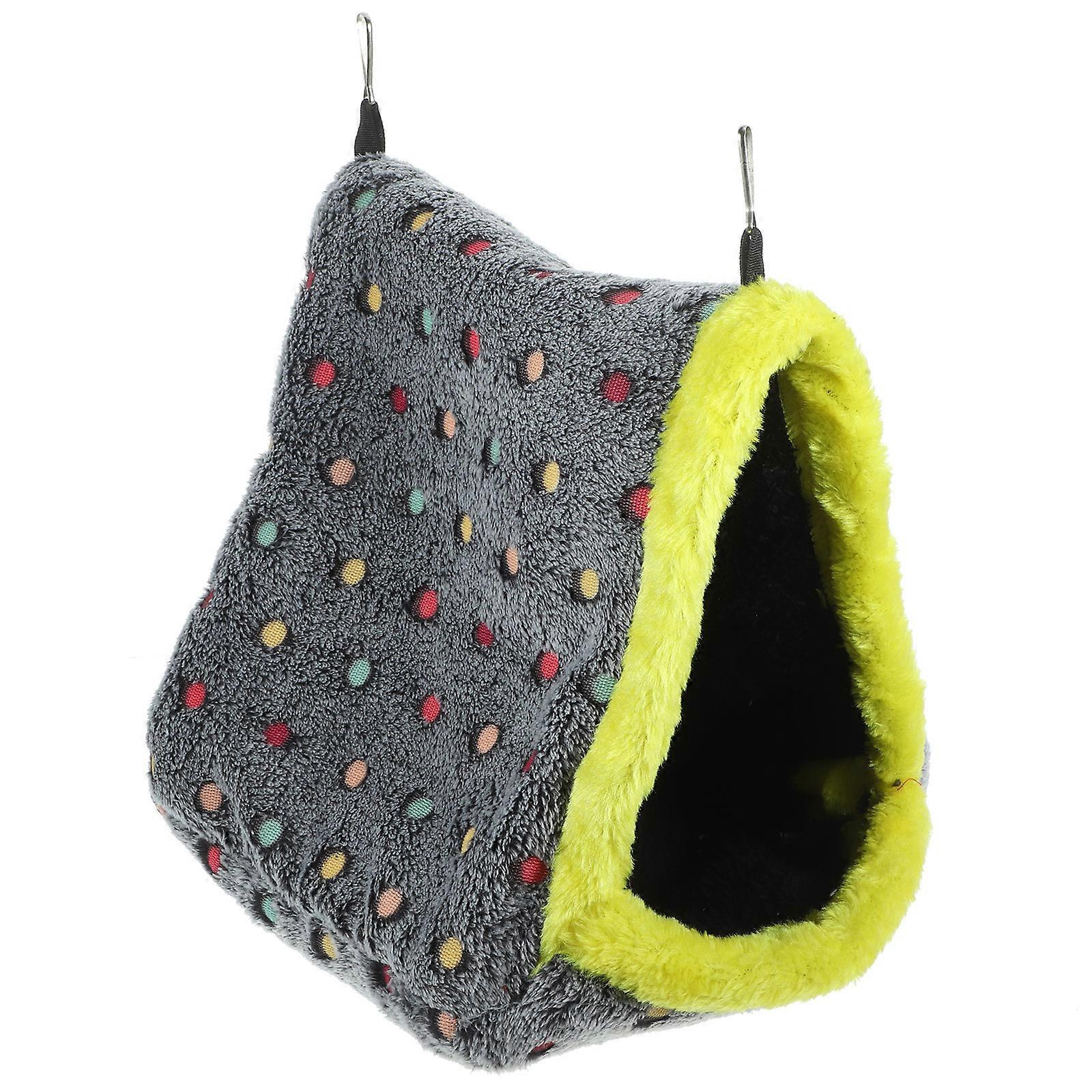 Parrot Hammock Bed Warm Bird Nest Comfortable Rest 10.2X10.2X10.6in 1Set