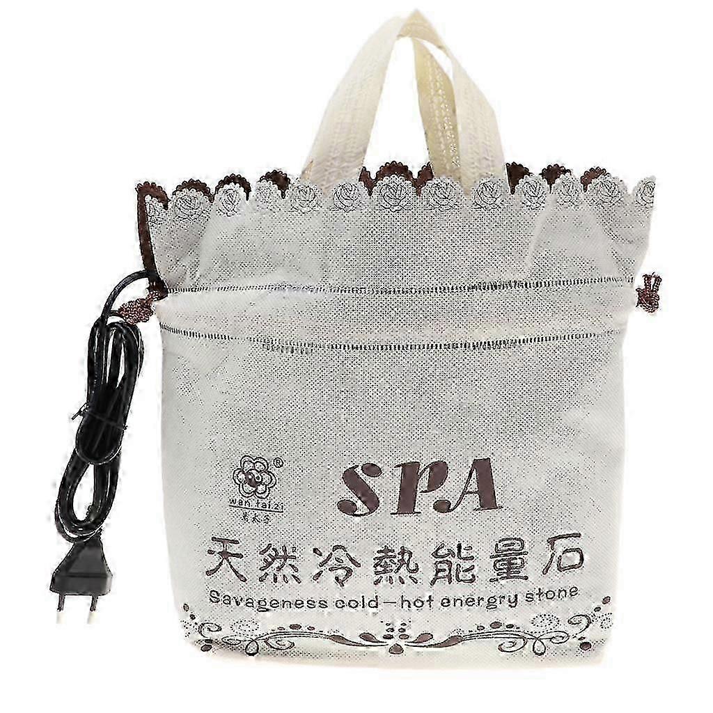 热石加热器 SPA 按摩热石加热袋，用于身体放松 EUPlug