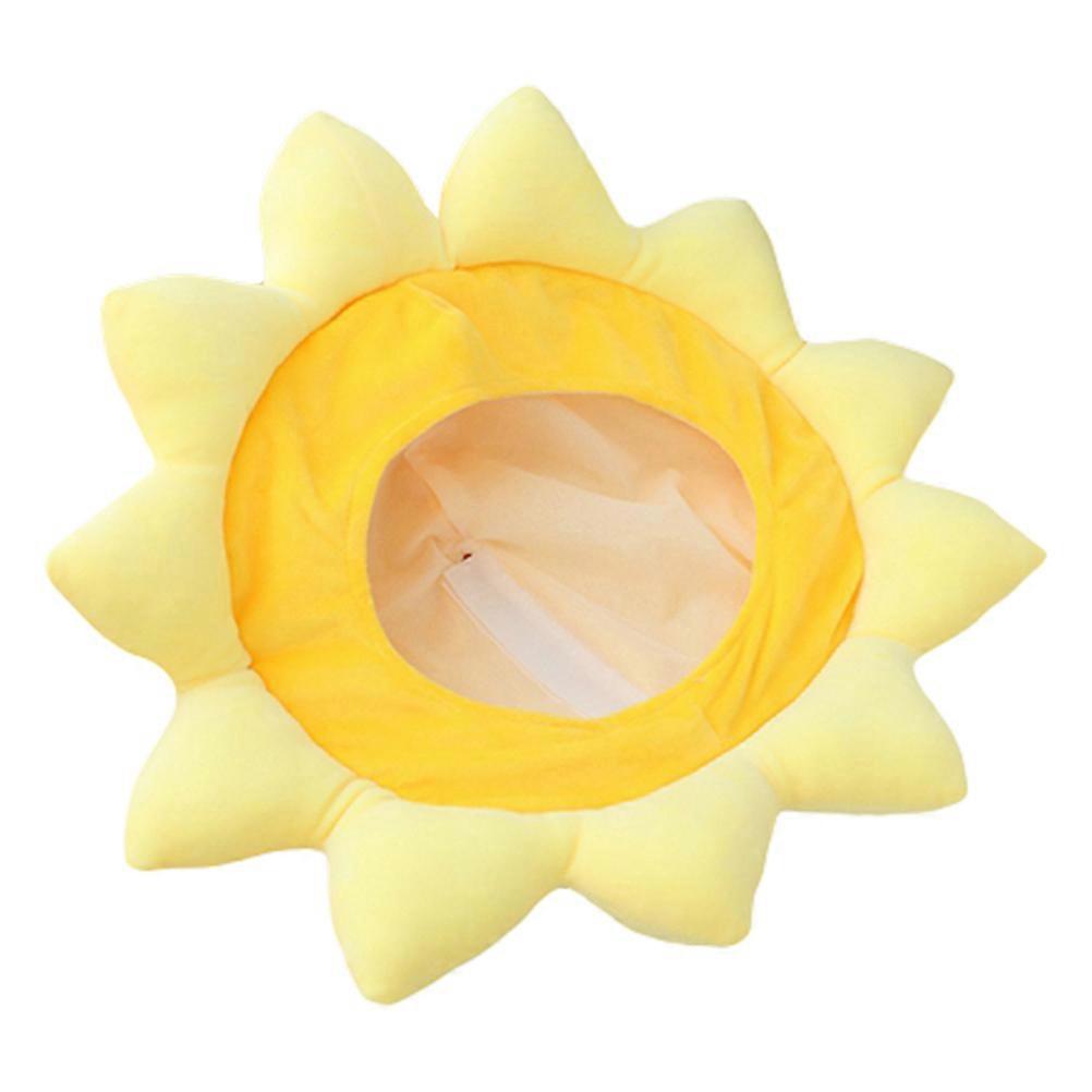 Creative Sunflower Hat Funny Novelty Costume Cap for Parties, Festivals, Masquerades, and Carnival Events Soft Comfortable Headgear for
