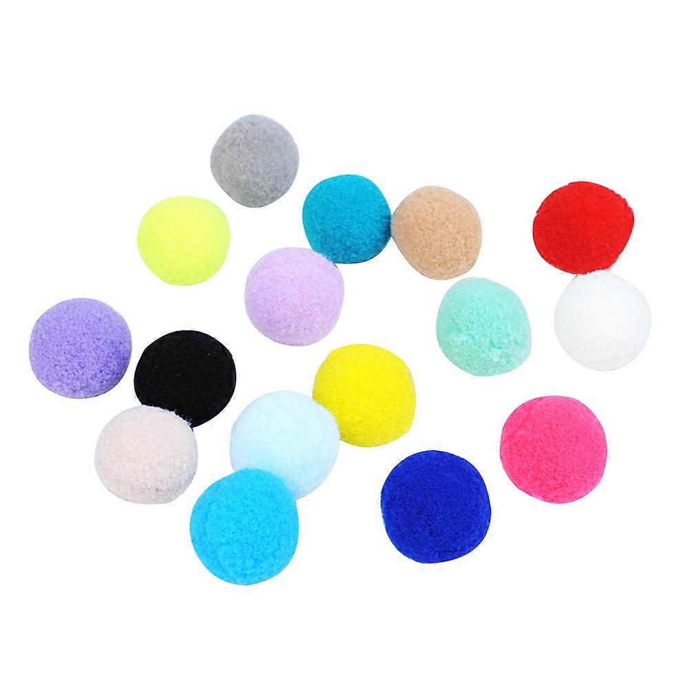 Pom boule chat jouet pompons doux coloré 70Pcs