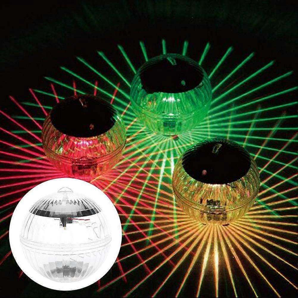 Floating Ball Lamp For Garden Pool, Solar Powered RGB LED, Hangable Multicolor Light Fixture For Pathway