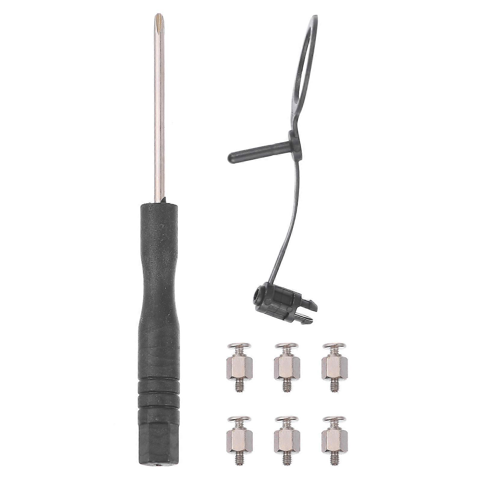 Ssd Mount Bracket M.2 Ssd Screw Kit For Laptop Maintenance Nut Black 8.5X0.5X0.5CM Diy Set