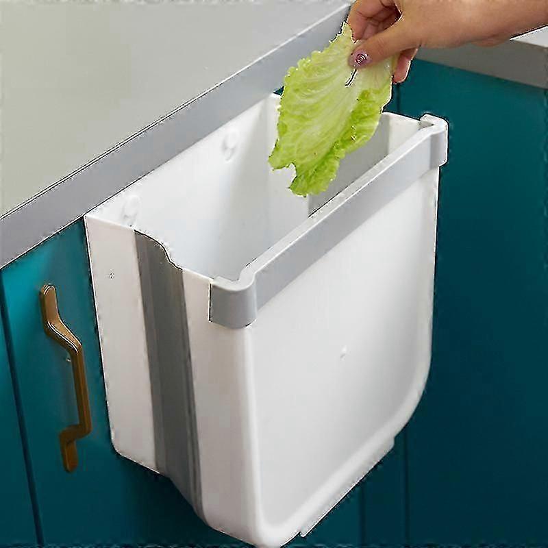 Kitchen Wall-mounted Folding Trash Can