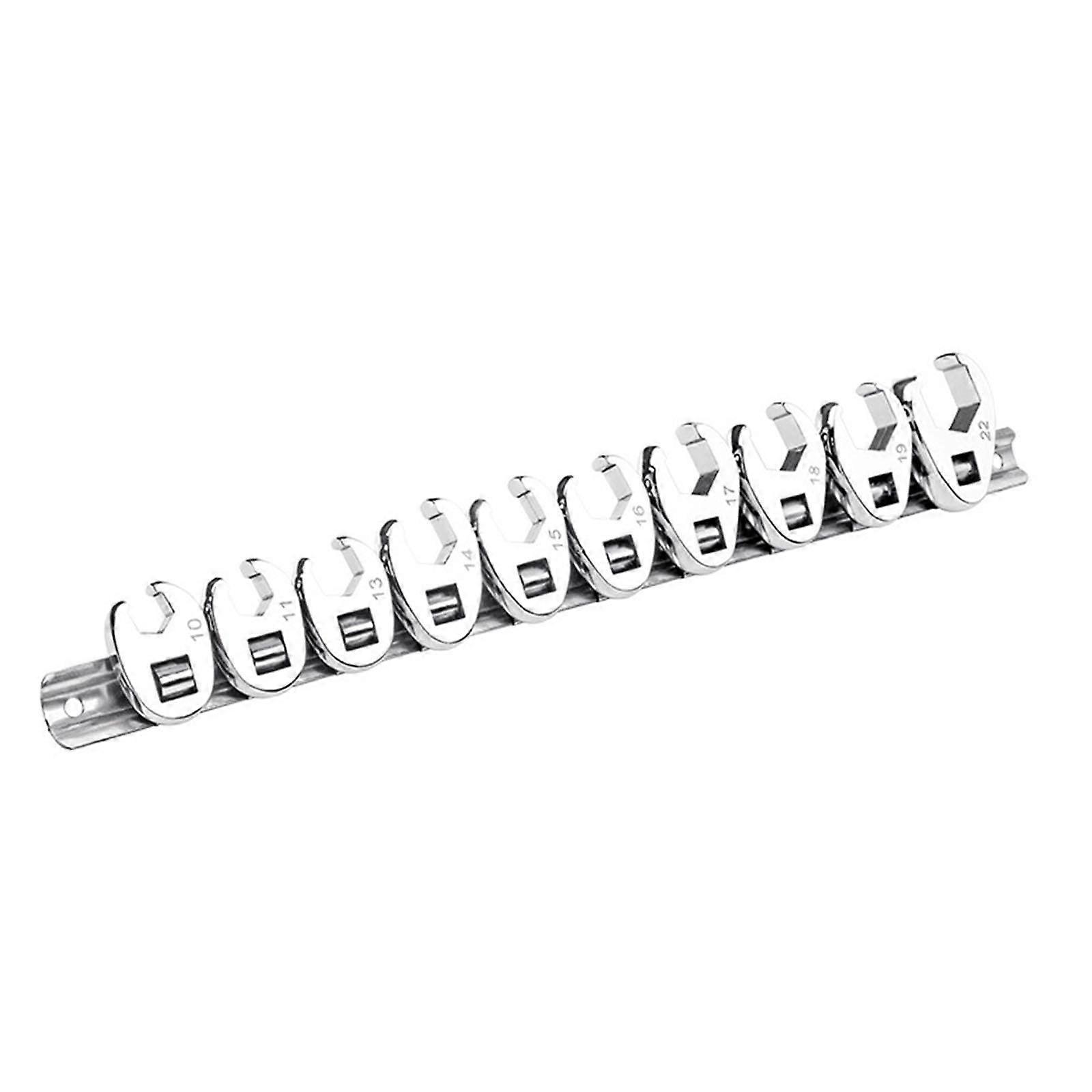 3/8 inch Crowfoot wrench set for various applications Ref: 1448