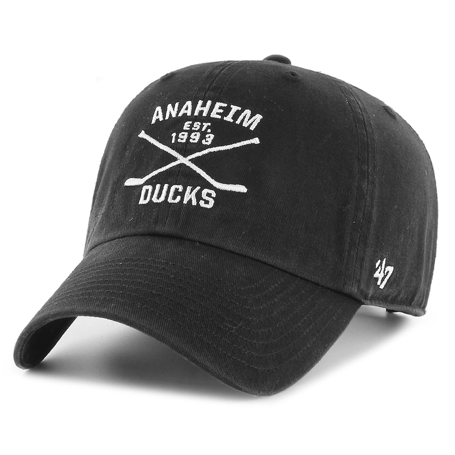 47 Brand 可调节帽 - AXIS Anaheim Ducks 黑色
