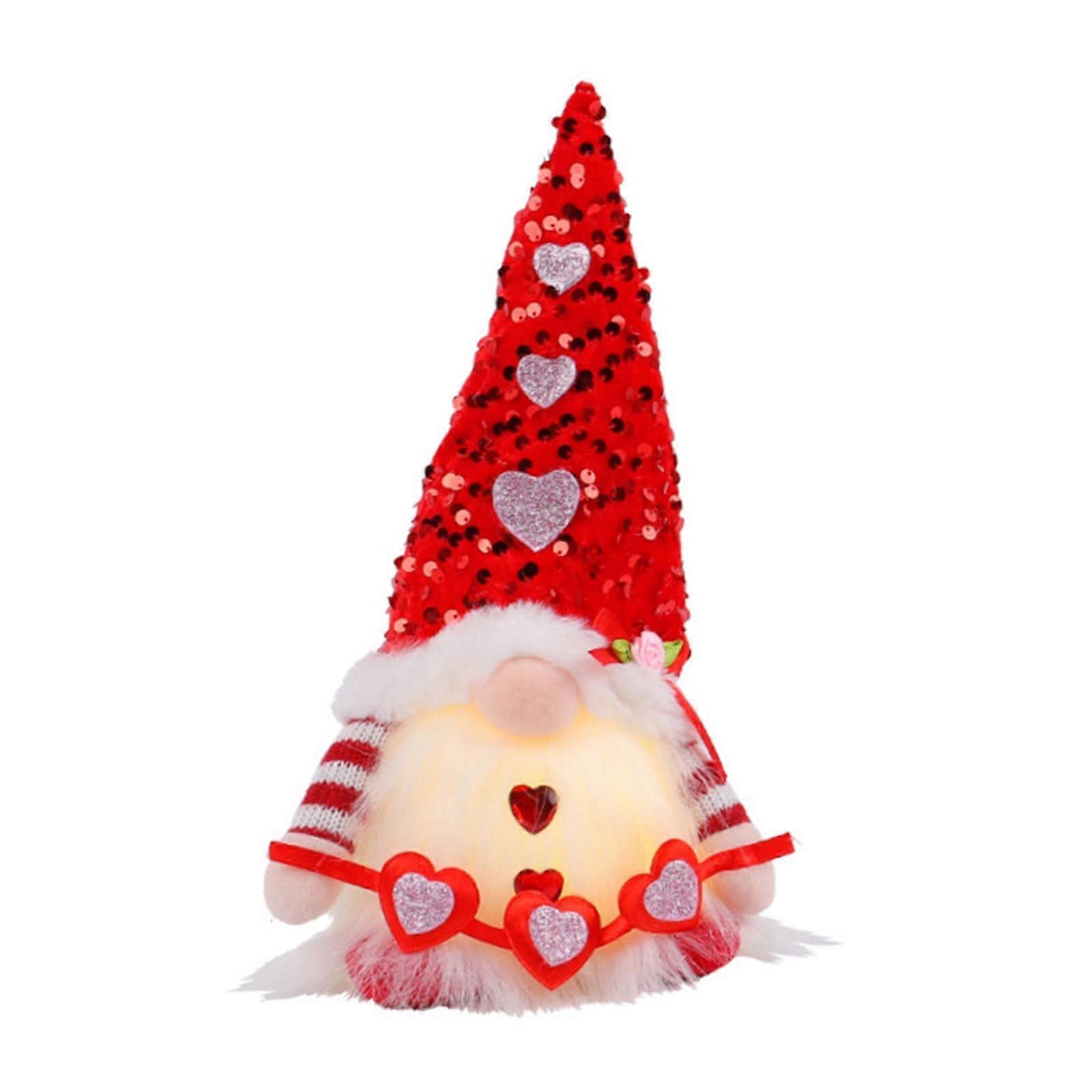Handcrafted Valentine's Day Decoration, Colorful Gnomes for Charming Atmosphere, Unique and Stylish Home Decor