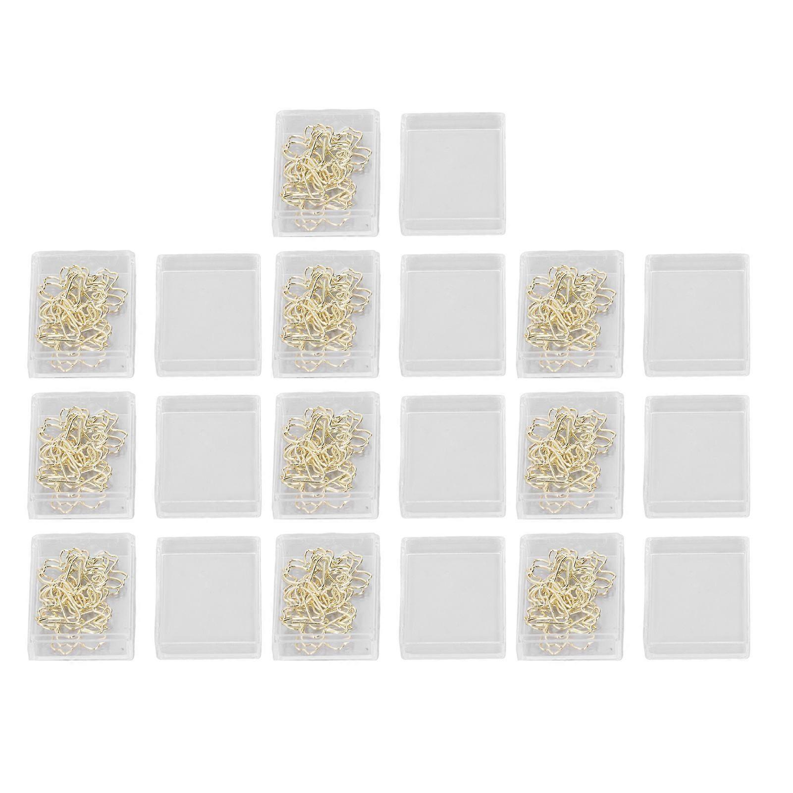 2025 siste modell 100 stk gull binders blomsterformede binders