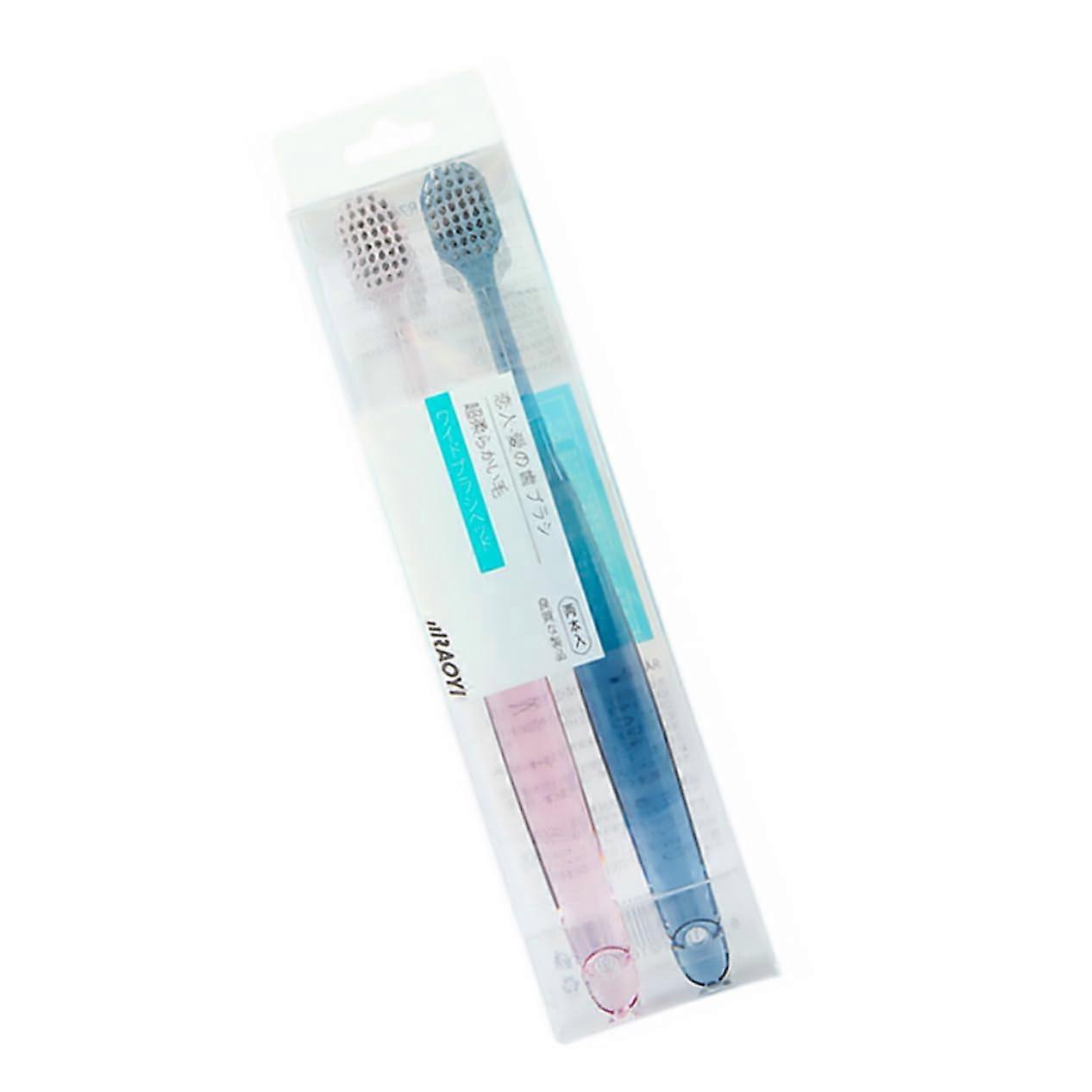 Antibacterial Soft Bristle Electric Toothbrush Set for Adults with Plaque Remover and Toothpaste - 2 Pieces