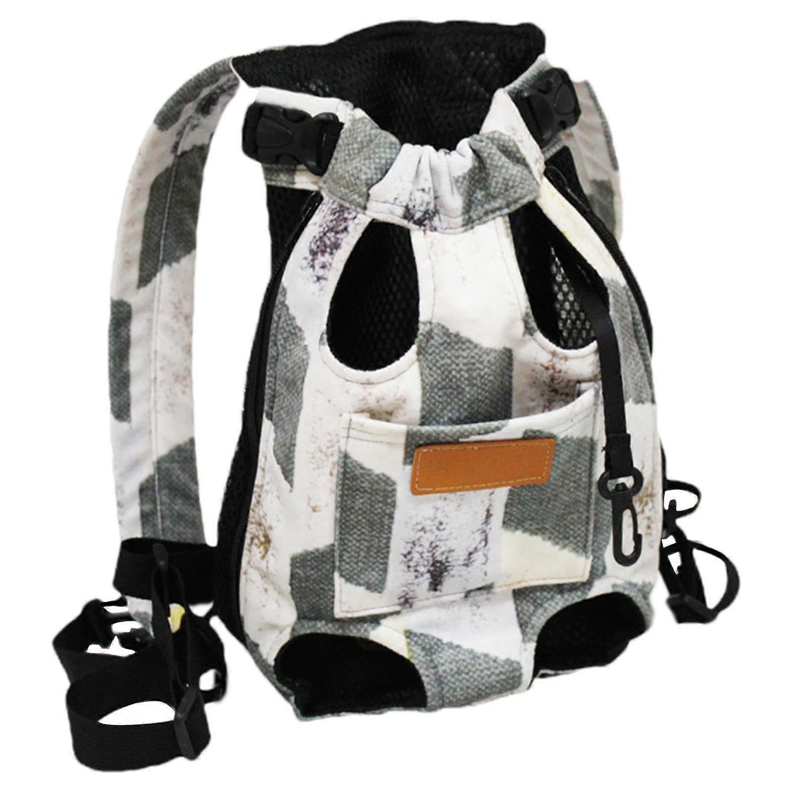 Portable Pet Carrier Backpack, Lightweight Stylish Travel Bag for Pets, Large Capacity Compatible with Dogs and Cats