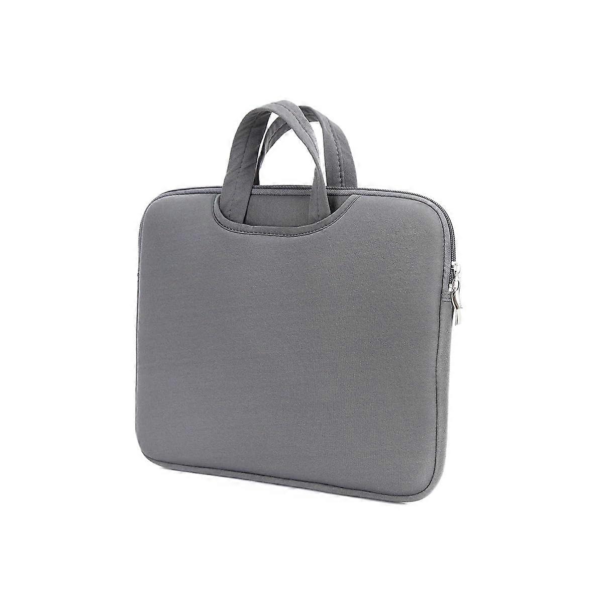 16-17 Inch Computer Bag Lightweight Laptop Handbag with Front Pocket and Power Mouse Compatibility in Gray