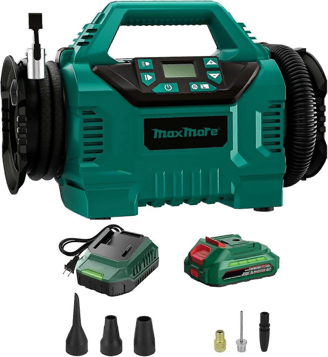 Cordless Tire Inflator Compatible with Makita 18V Battery, 160 PSI Portable High NO.6189