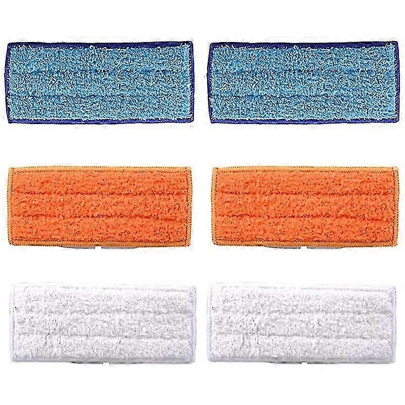 6 Packs Washable Mopping Pads Compatible with Certain Brand Mopping Robots