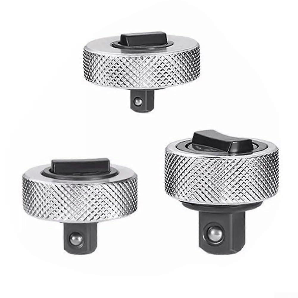 Mini Ratchet Wrench Set With Durable Steel Construction And Reversible Mechanism, Includes 1/4, 3/8 And 1/2-Inch Drives