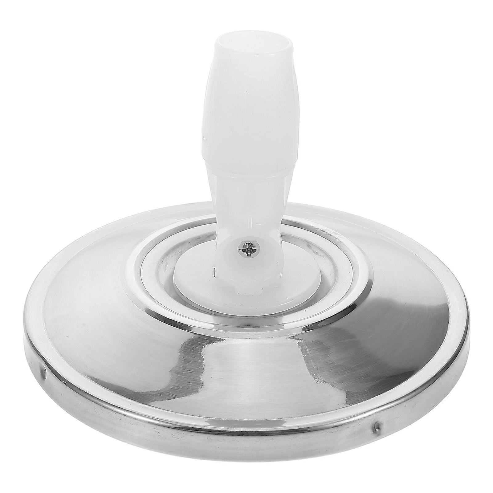 Rotating Mop Replacement Head with Stainless Steel Base for Floor, Tile, Window, and Car Scrubbing Cleaning Tools