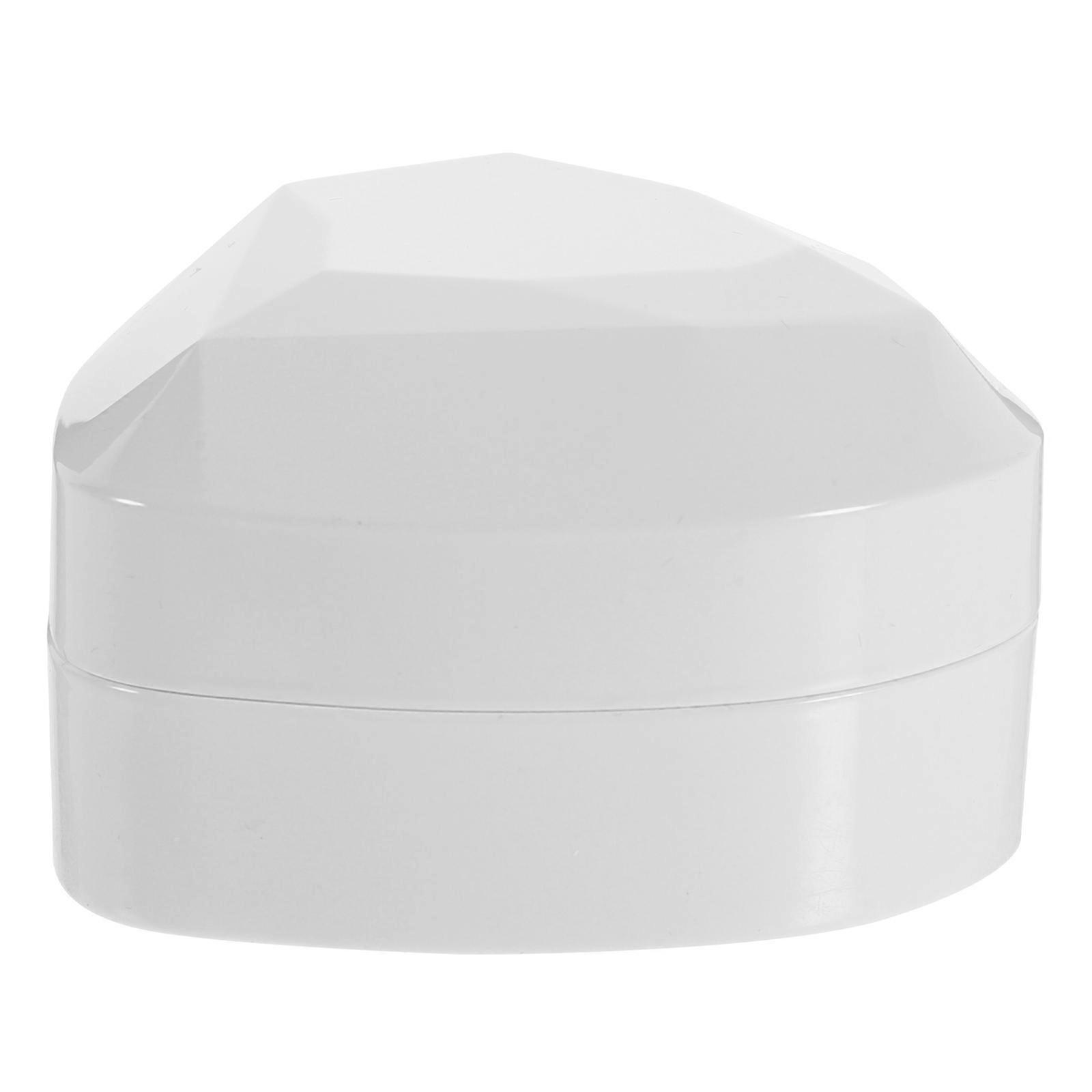 Shaped Ring Holder with Built-in LED Light for Storage and Display Great for Proposal