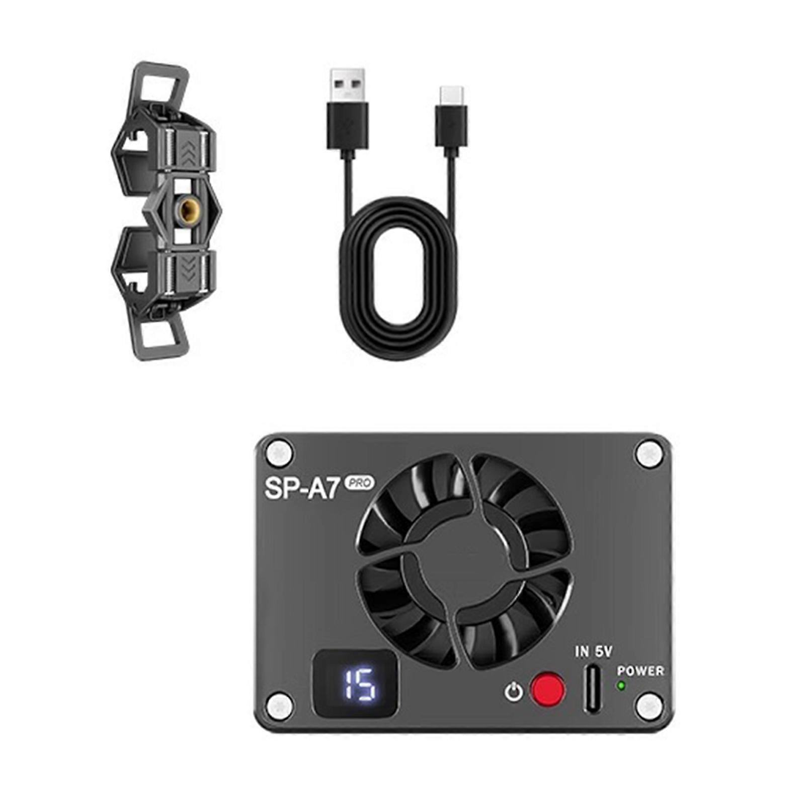 Camera Cooling Fan SP A7+ Semiconductor Cooling Adjustment For A7M4 A7C ZVE1/10 A6700 External Cooling Mount Multicolor