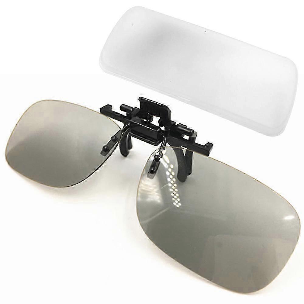 3d glasses clip-on 3d anaglyph glasses for spectacle wearers good
