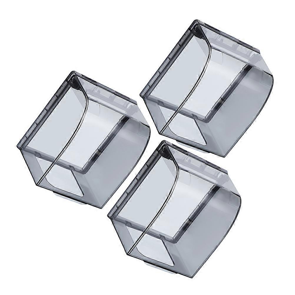 Electric Box Cover Outdoor Electrical Receptacle Protector Weatherproof Square 3Pcs