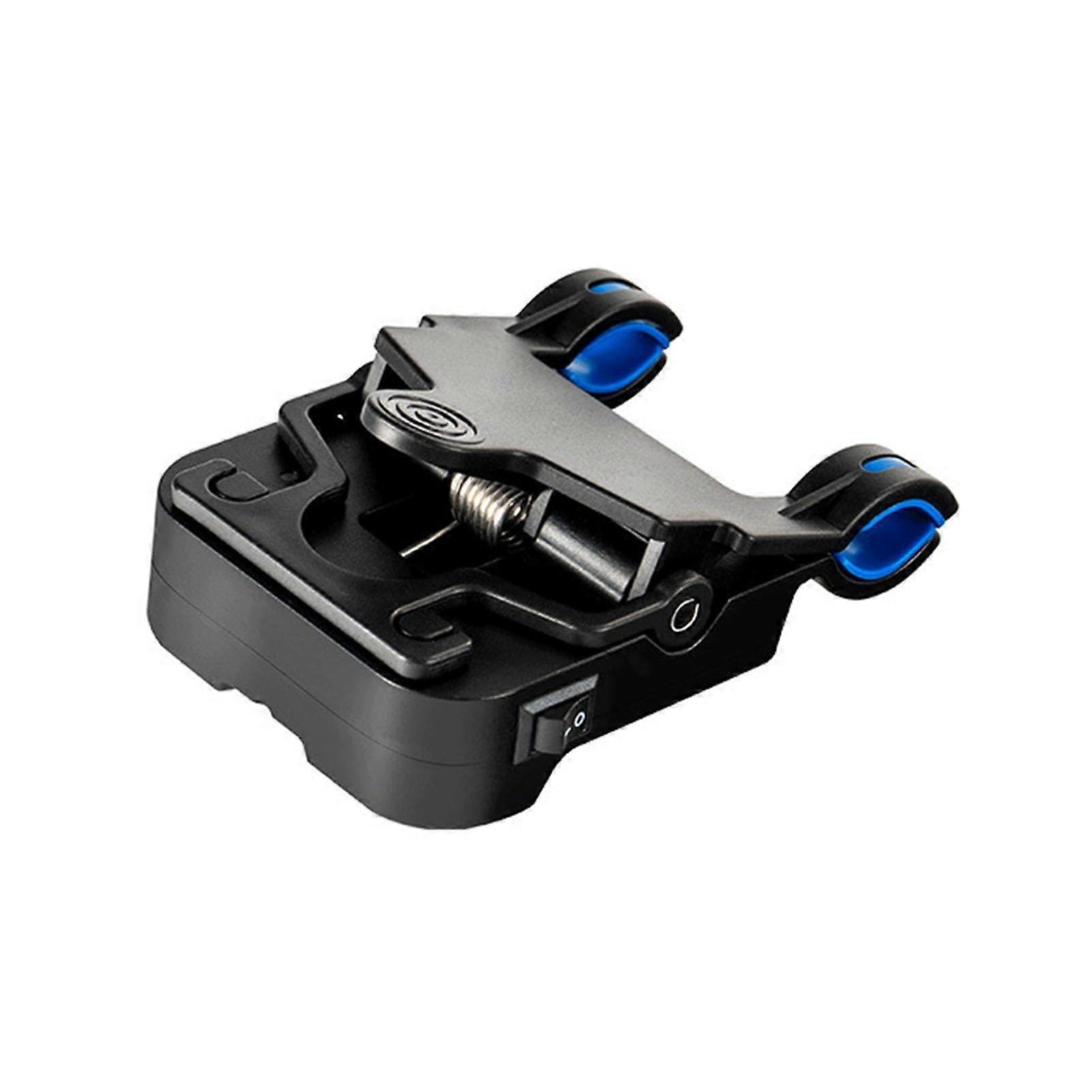 Bike Calibrator Tool Portable Bike Type C Rechargeable Mountain Road Tire Deviation Handlebar Saddle Calibration Device  Black