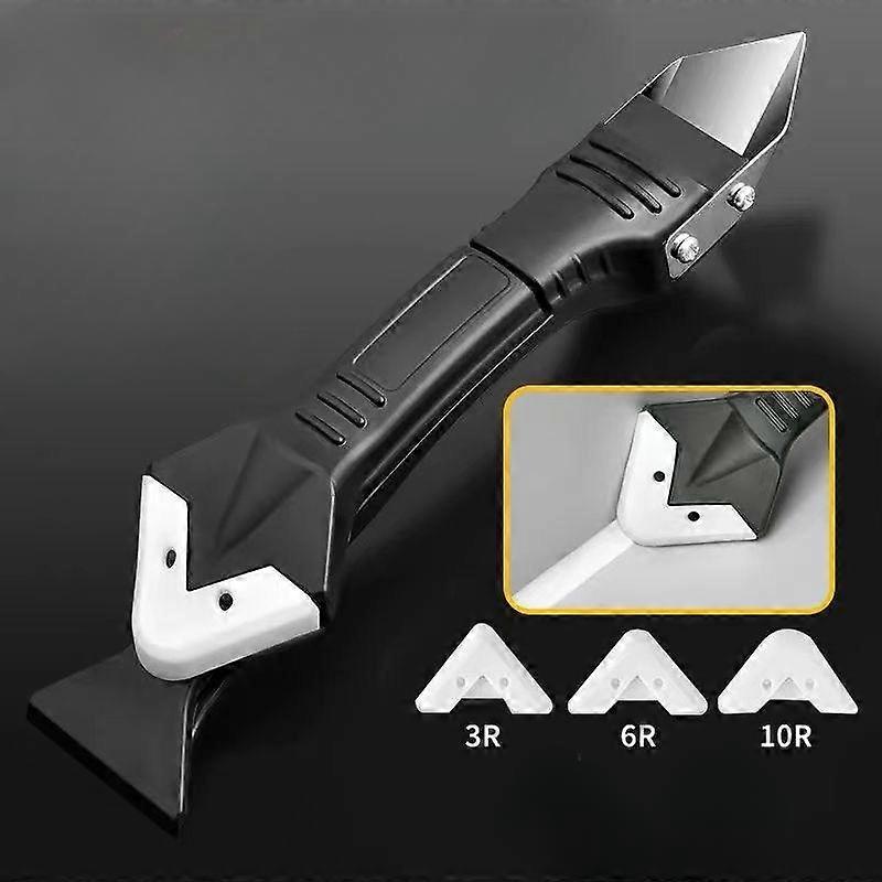 New 5 in 1 Silicone Caulking Tools Sealant Remover Tool Kit Angle Glue Shovel Set Scraper Caulking Mould Removal Useful Tool
