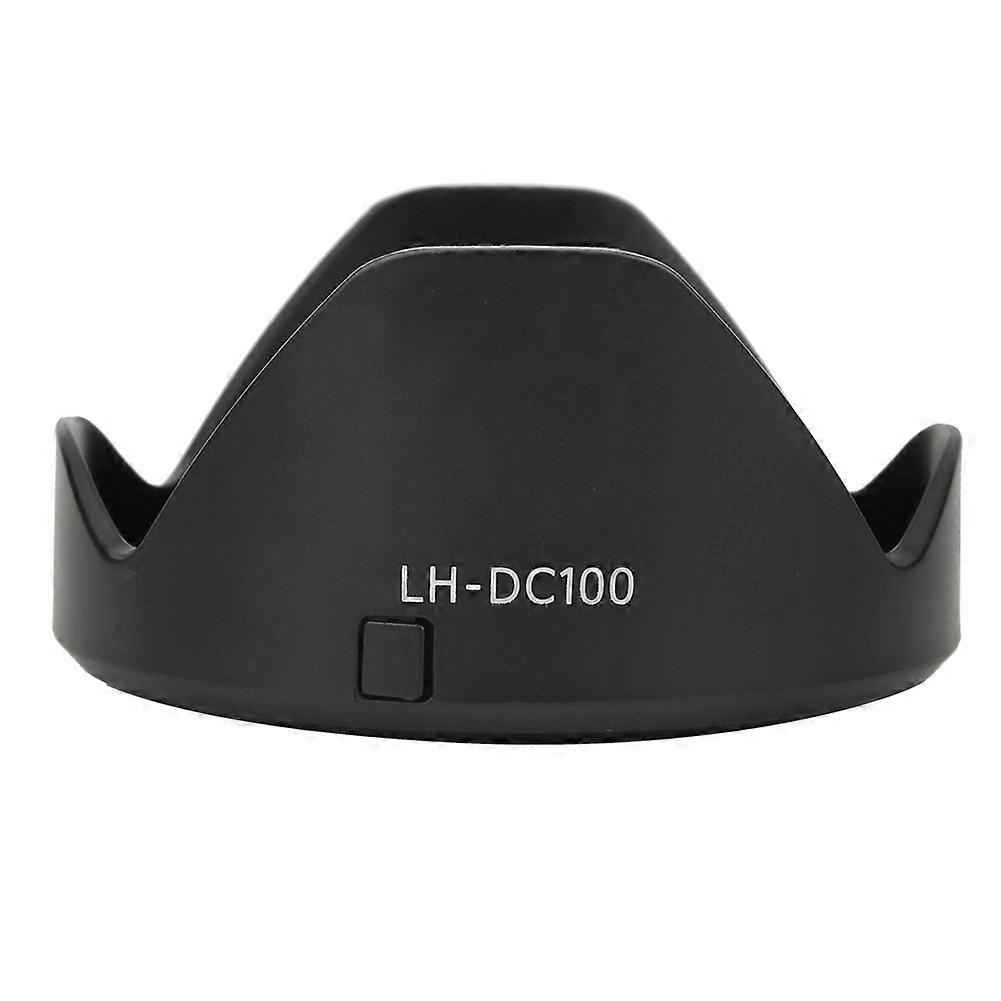 Qiilu Gegenlichtblende LH-DC100 Aus Kunststoff - Für Canon G3X, SX60, SX50 & ähnliche Objektive