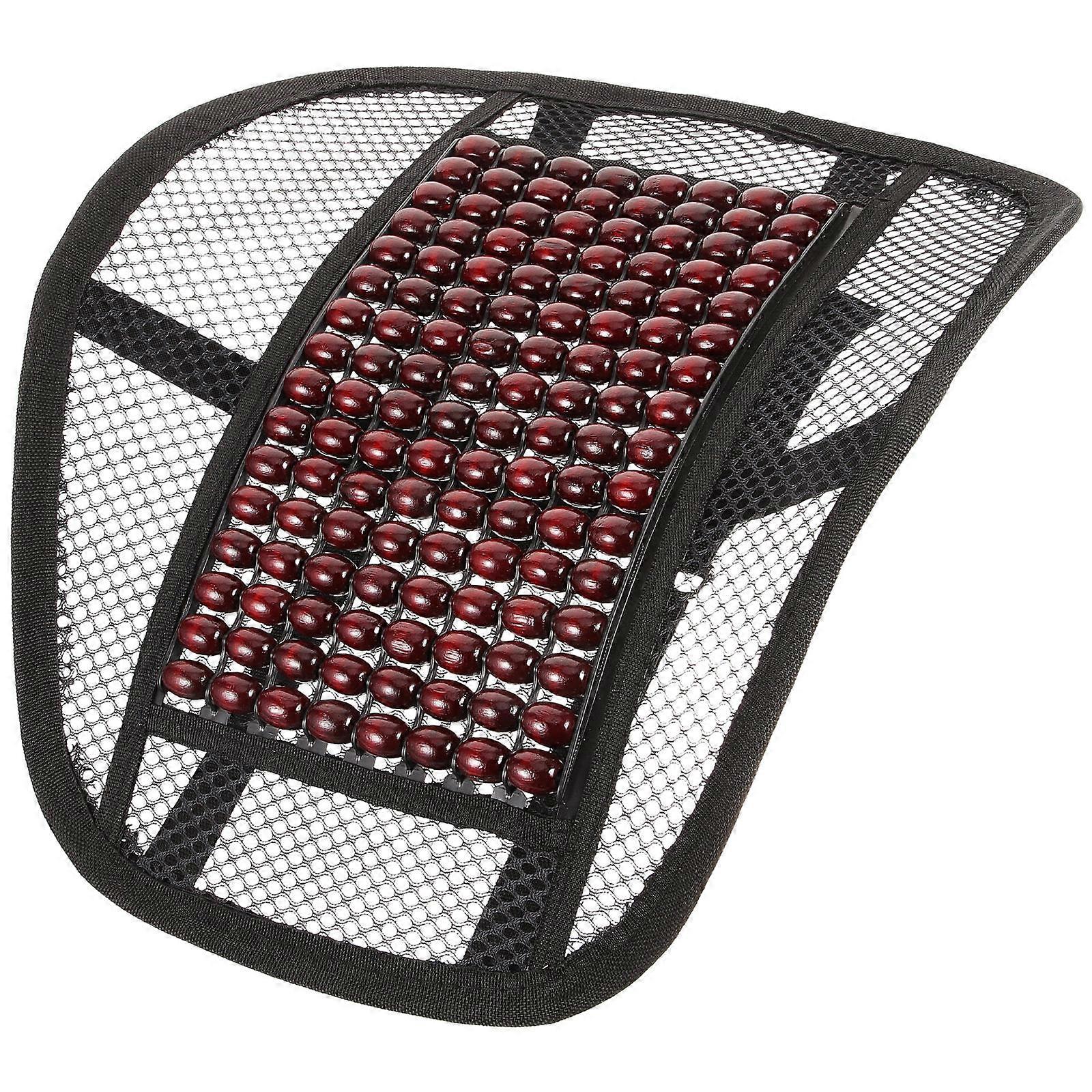 Hand-Weaved Lumbar Support Cushion For Chair With Massage Function And Rectangular Shape 1Pcs