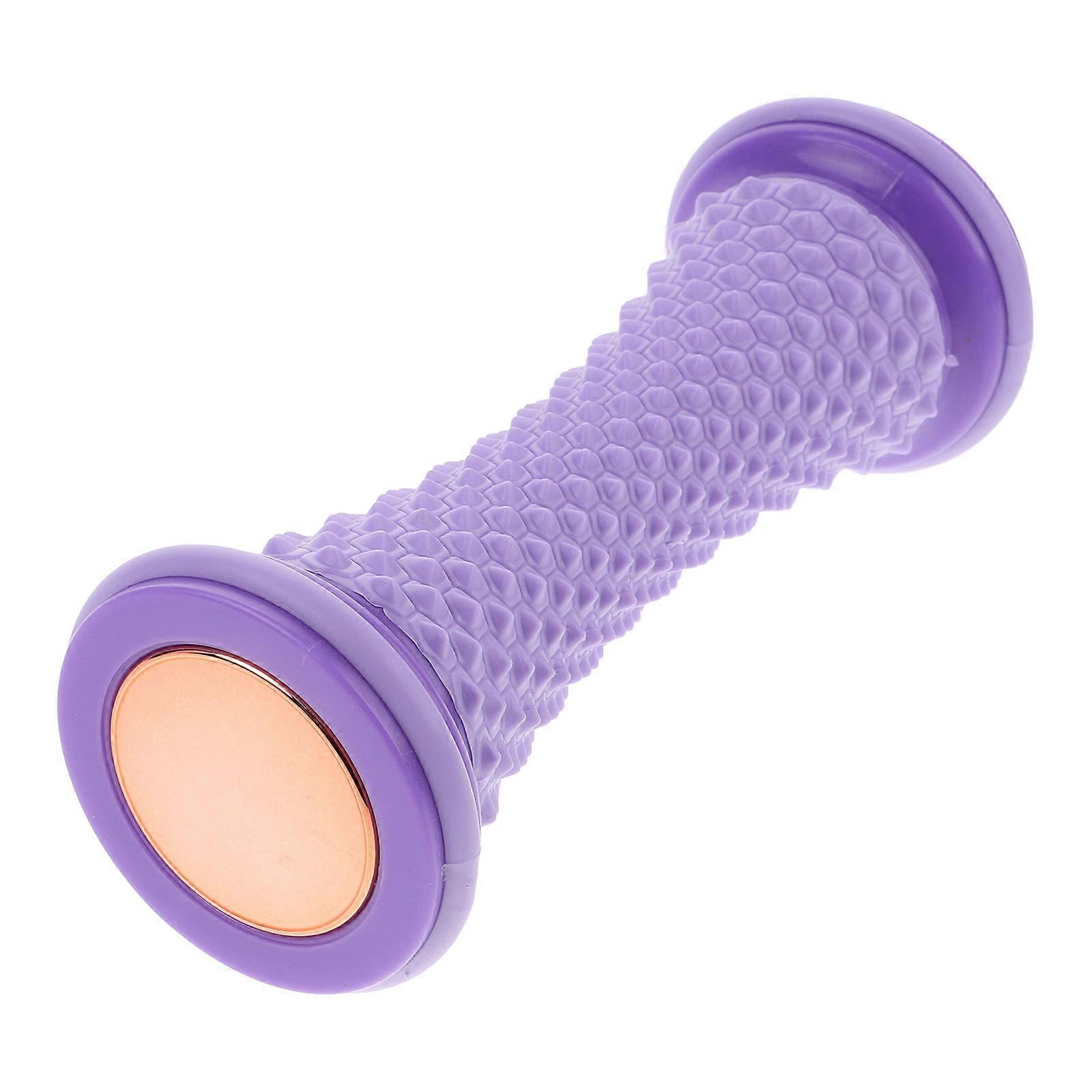 Lavender TPR Foot Roller Massager for Plantar Relief and Circulation Improvement 4.7