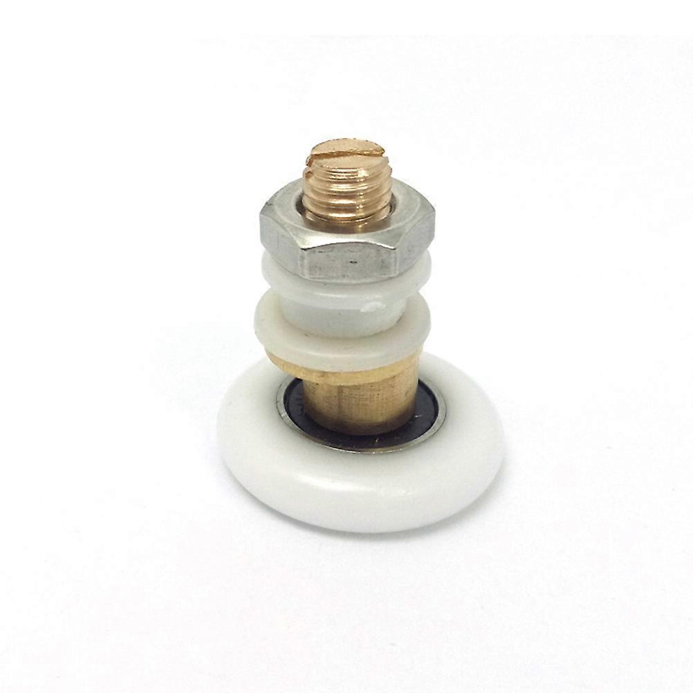 Hanging Wheel for Bathroom Cabinet with Smooth Sliding Metal Multi 4 Pcs 25.5mm