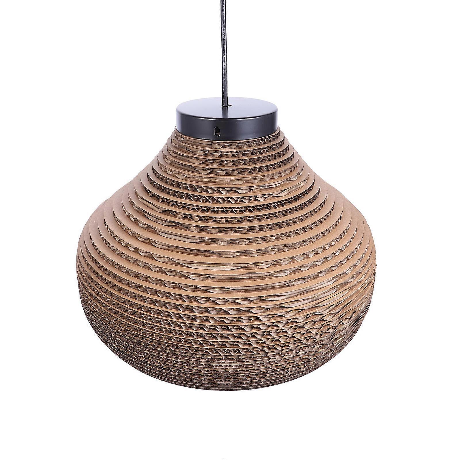 Southeast Asian Style Ceiling Lamp Cap-shaped Indoor Use Creative and Unique Brown 31.00X31.00X21.00CM Lighting 1Pcs
