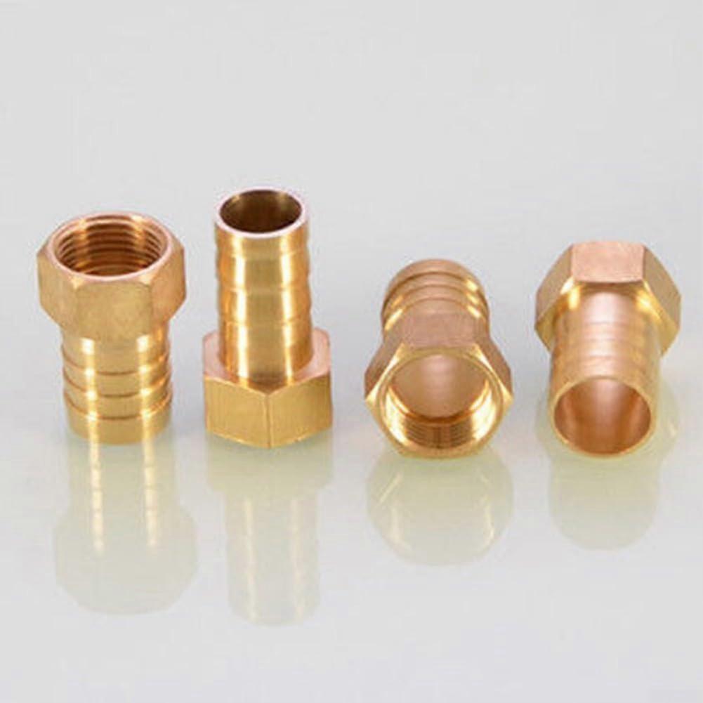 3/4 Inch Brass Connection Fitting for BSP Internal Thread, Compatible with Various Pipe Applications (14 mm)