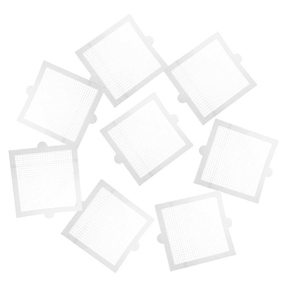 25pcs Disposable Floor Drain Strainer Stickers for Hair Filtering – Efficient Drain Protection for Bathroom and Kitchen Use