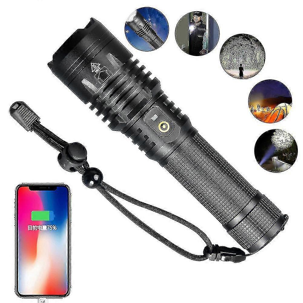Strong Light Flashlight Portable Flashlight Handheld Flashlight Outdoo SZRH A-S