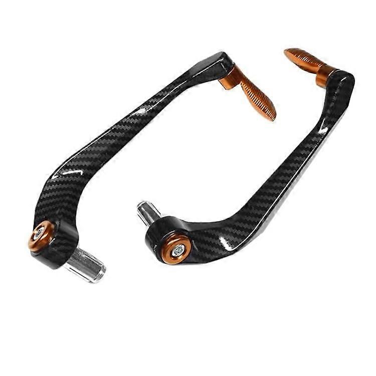 Lenker Handschutz CNC Aluminium Bremse Kupplungshebel für Motorräder, Orange Modifikation Zubehör, Passend für Diverse Modelle
