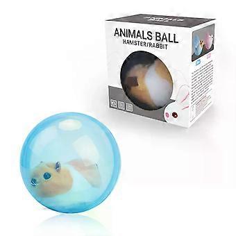 Automatisches Katzenspielzeug Interaktiver Safe Ball Einzigartiger 360 Grad rotierender Ball für Haustiere Katzen Kätzchen Hunde Welpe Lustige Haustier Übung