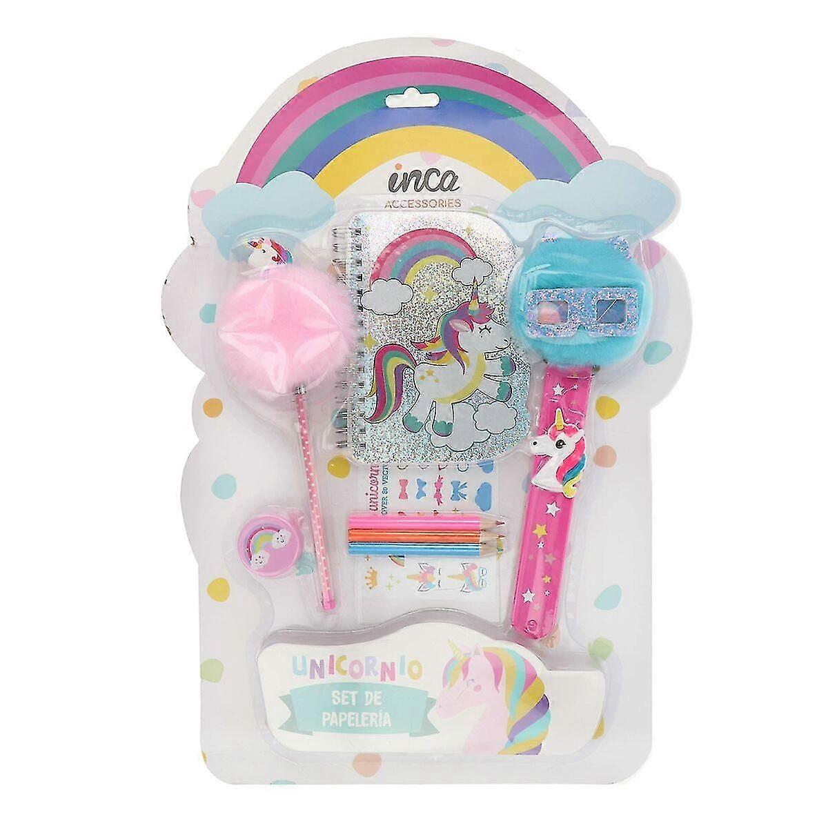 Stationery Set Unicorn (8 Pieces)