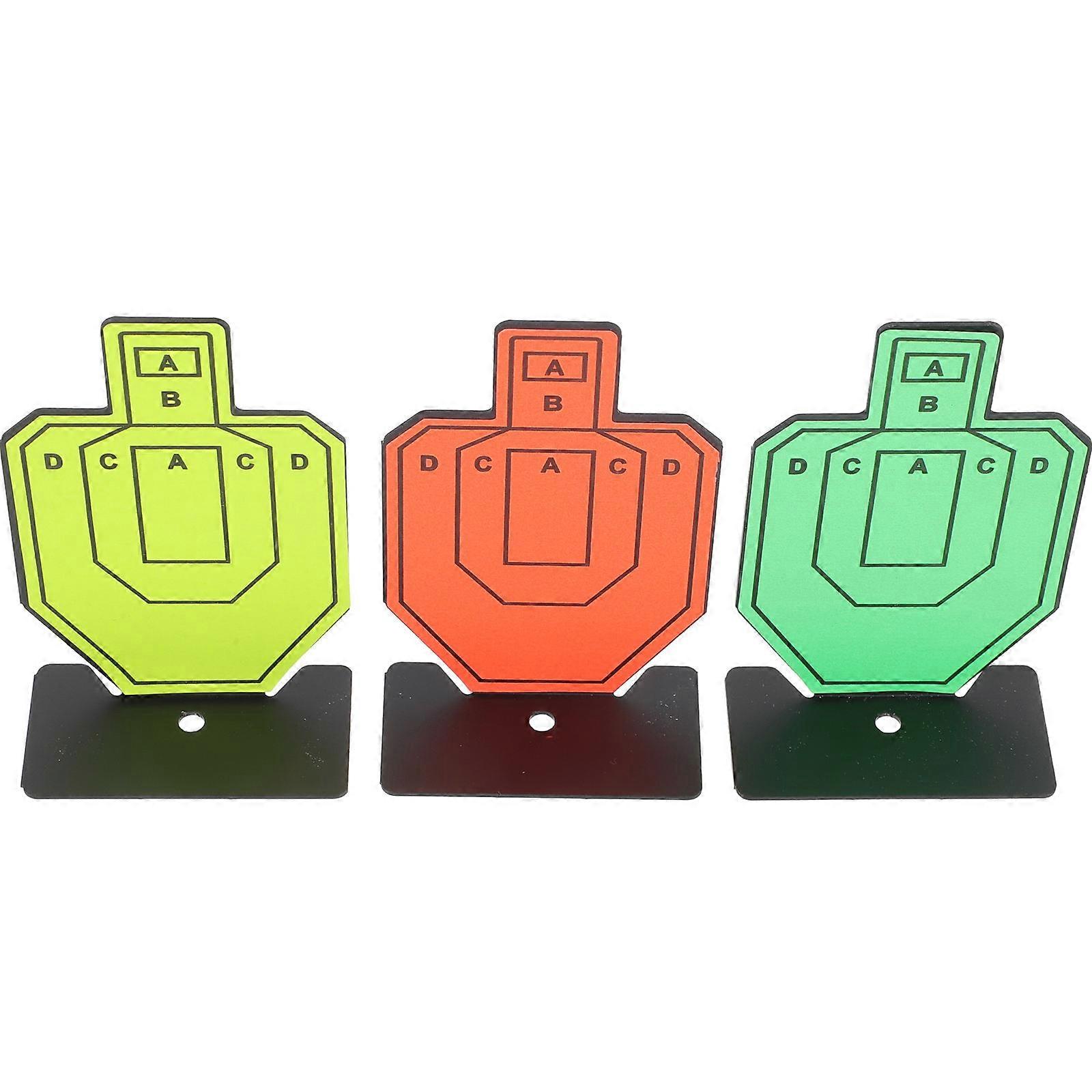 3Pcs Wearresistant Boards Reusable Dartboards Metal Playthings Training Supply