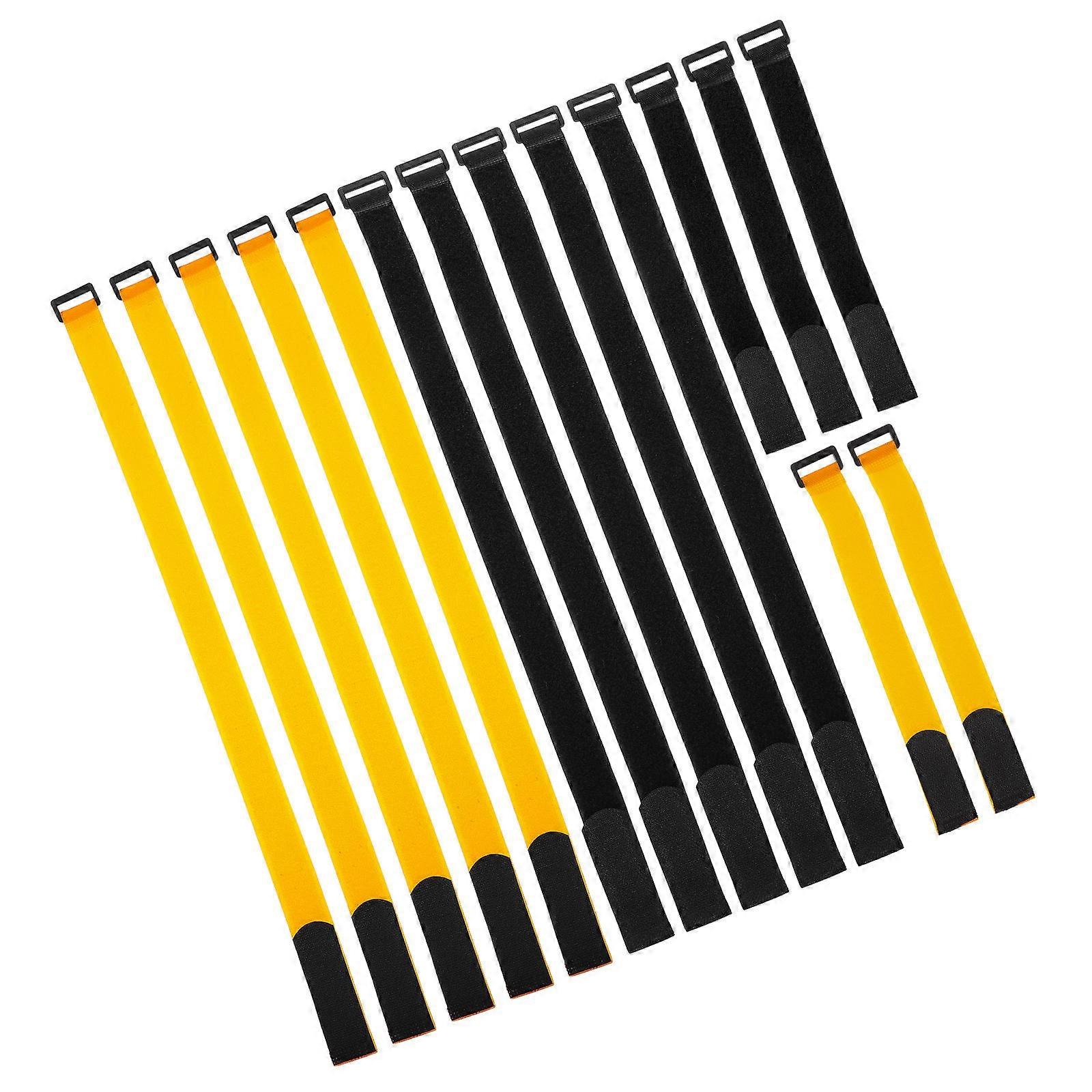 15pcs Adjustable Bike Wheel Straps, Durable Multi Functional Cinch Straps for Bike Racks, Transport & Storage