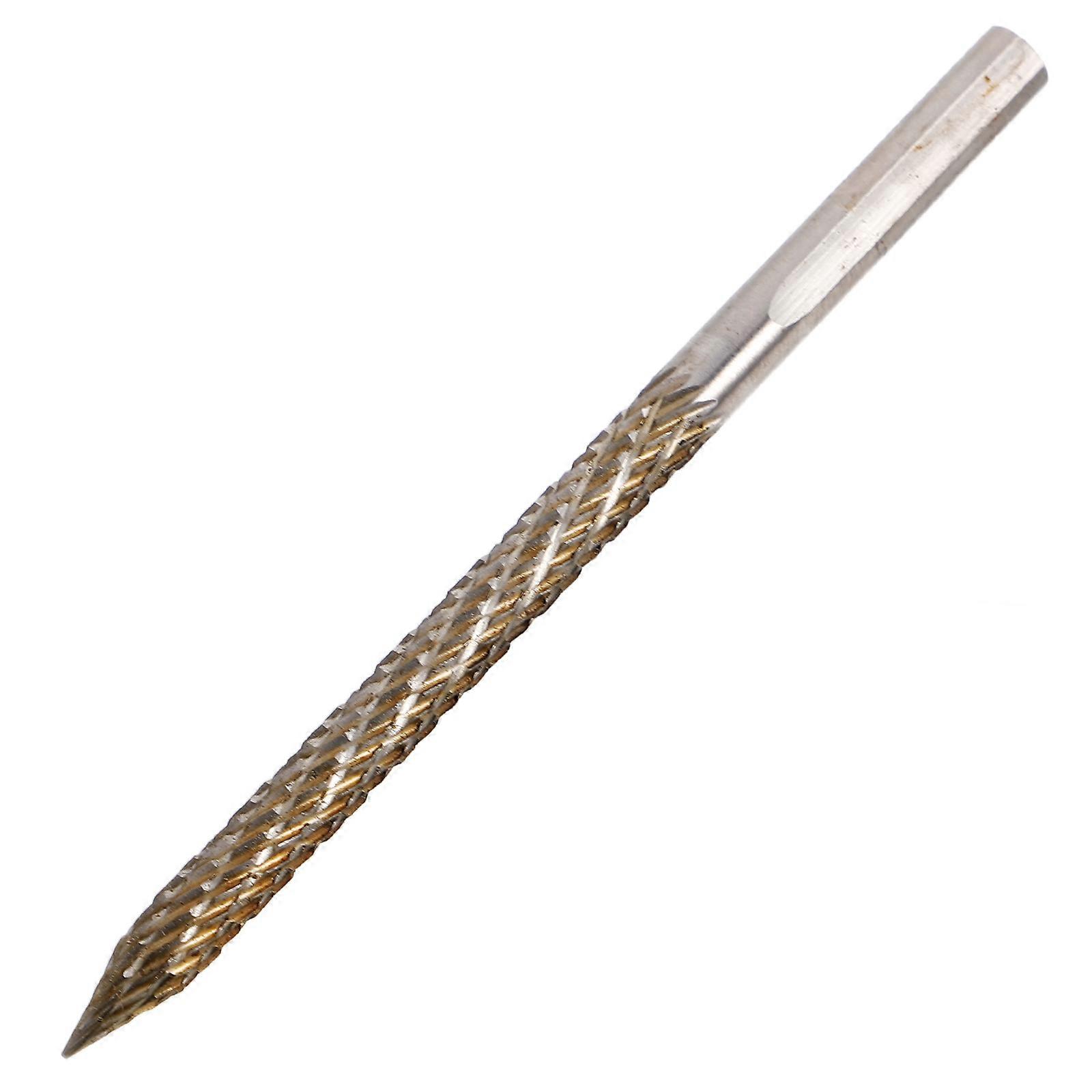 Tire Repair Carbide drill Bit for Efficient Cutting and Use in Metal Silver
