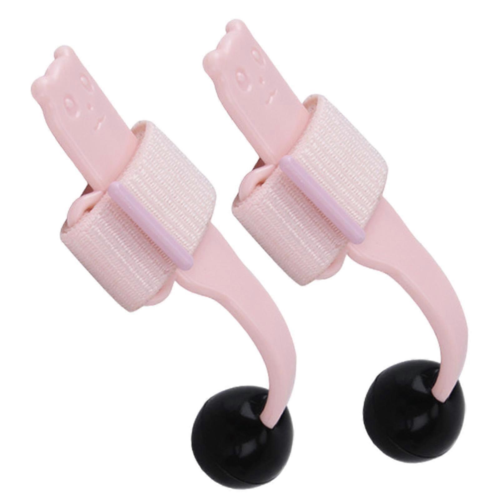 Piano Finger Alignment Tool Ergonomic Piano Training Device For Beginners Child Friendly Pink Hand Support For Musicians