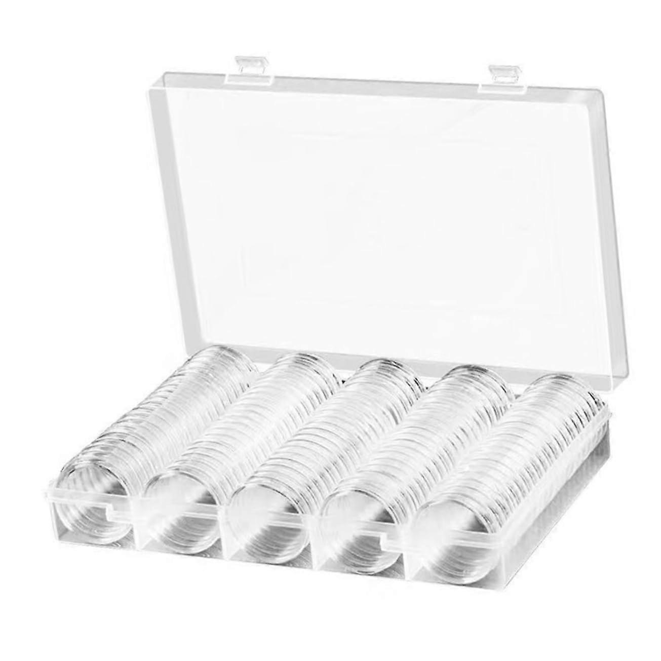 Muenzkapselhalter 30mm Transparent Coin Capsule Holder Collector Prevents Scratches And Slippage For Commemorative Coins